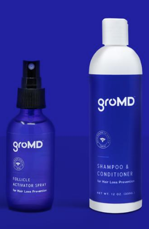 GroMD - Argan Oil Enriched Hair Loss Shampoo